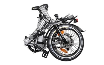 E-motos Alu Pedelec K20 Faltrad Klapprad E-Bike Elektro Bike - 