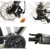 EASYBIKE E-Bike E-MTB Elektofahrrad PEDELEC M3 600 26 Zoll Bereifung 11Ah 396Wh E-Mountainbike Modell 2014 SCHWARZ - 