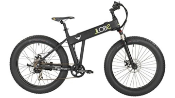 LLOBE E-Bike Mountainbike Bull, 26 Zoll, 7 Gang, Heckmotor, 374 Wh 66,04 cm (26 Zoll) - 